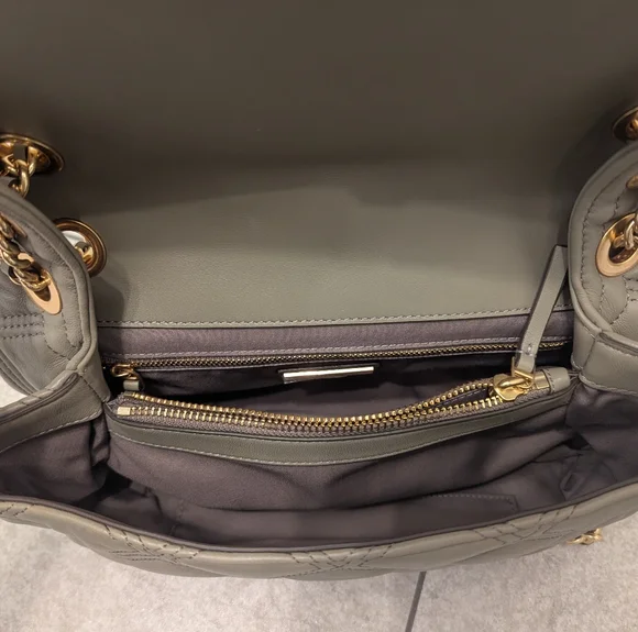 Tory Burch Fleming Soft Quilted Lambskin Convertible Shoulder Bag